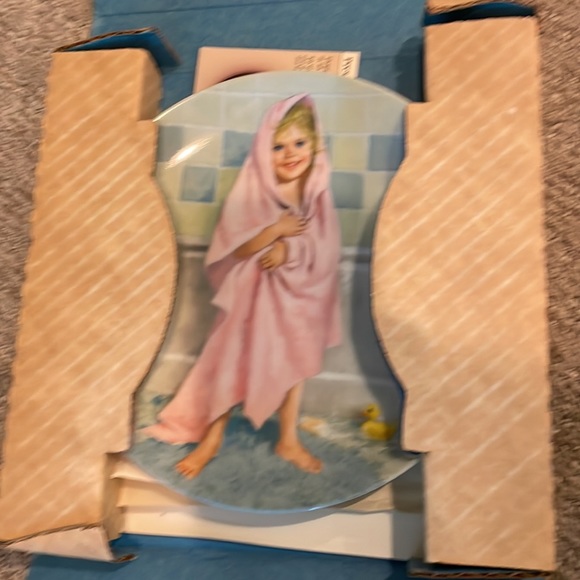 Reco International “Tub Time” 1986 Plate - Picture 4 of 5